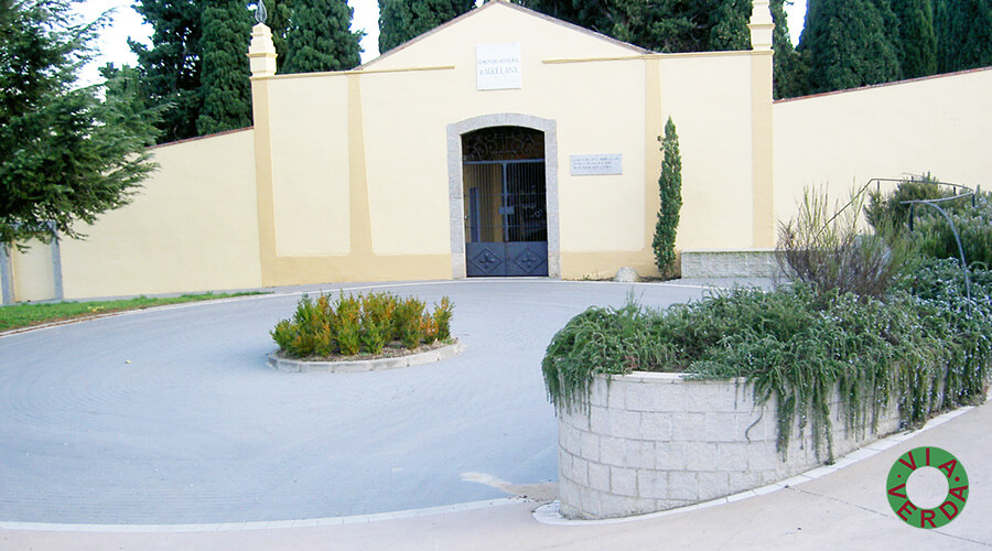 Ajuntament d'Agullana. Urbanització entrada cementiri