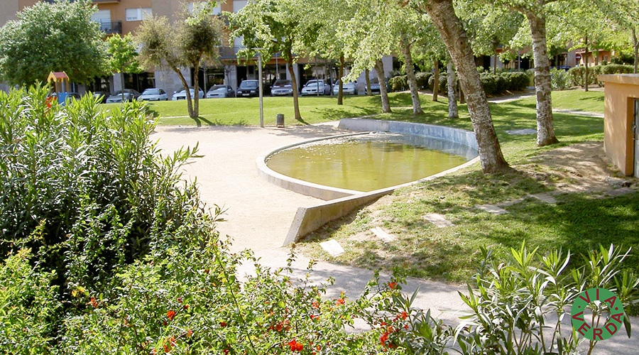 Ajuntament de Palafrugell. Urbanització Plaça, paisatgisme, reg