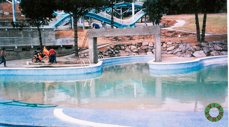 Lloret Park. Ordenació, disseny piscina, jardineria