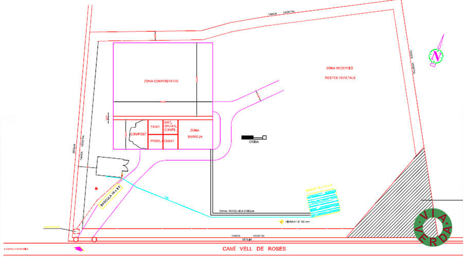 Projecte construcció nau industrial compostatge